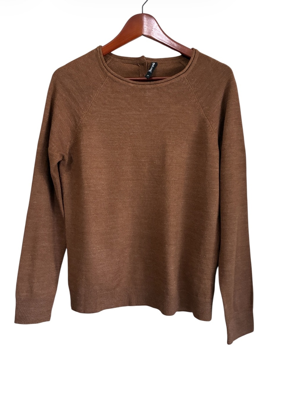 Sao Paulo Women's Brown Roll Neck Sweater Size Medium